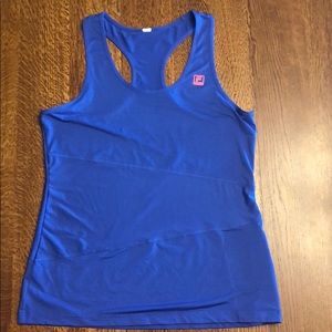Filas XL Running Halter Tank with Zipper Pocket